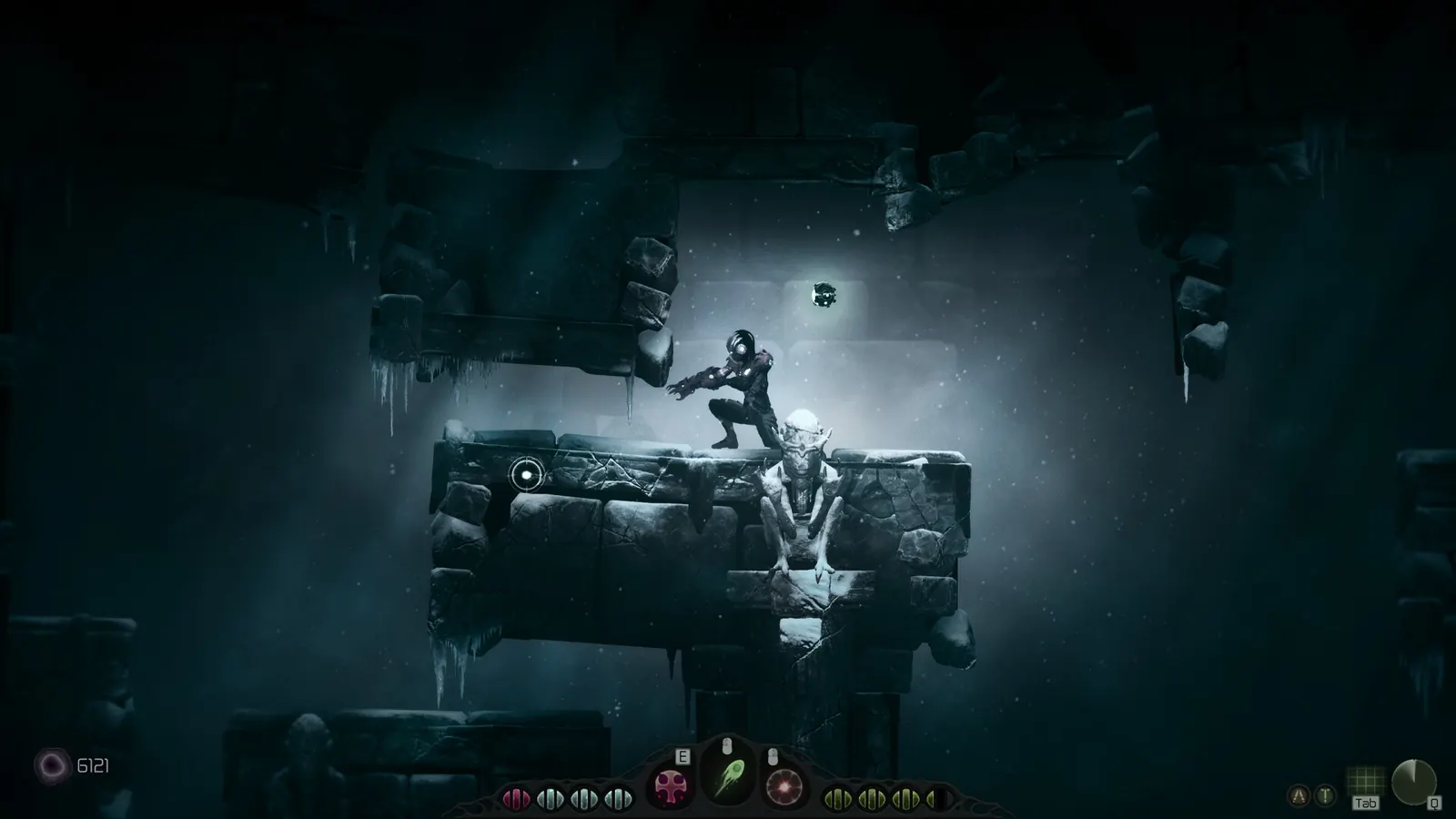 Ice ruins